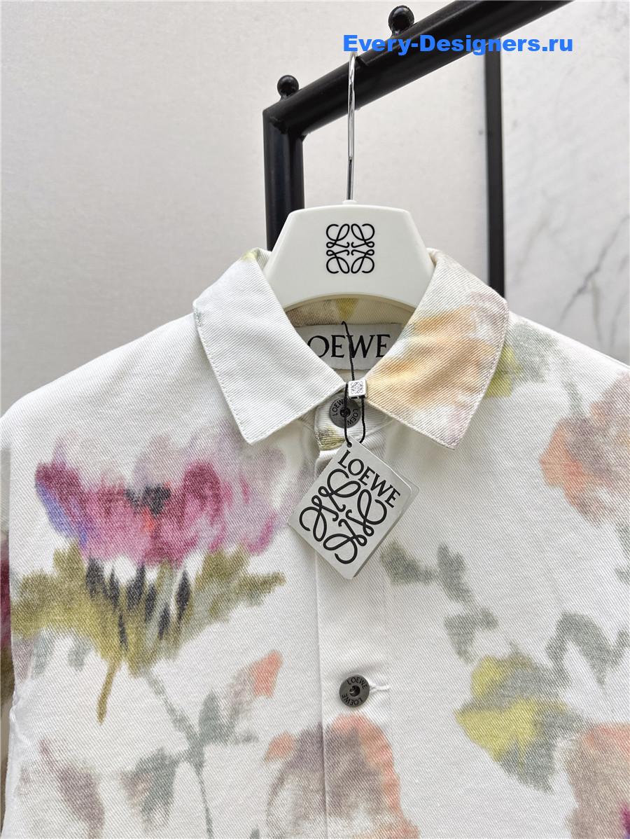 L0ew* x paula’s ibiza rose shirt