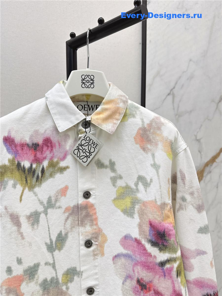 L0ew* x paula’s ibiza rose shirt