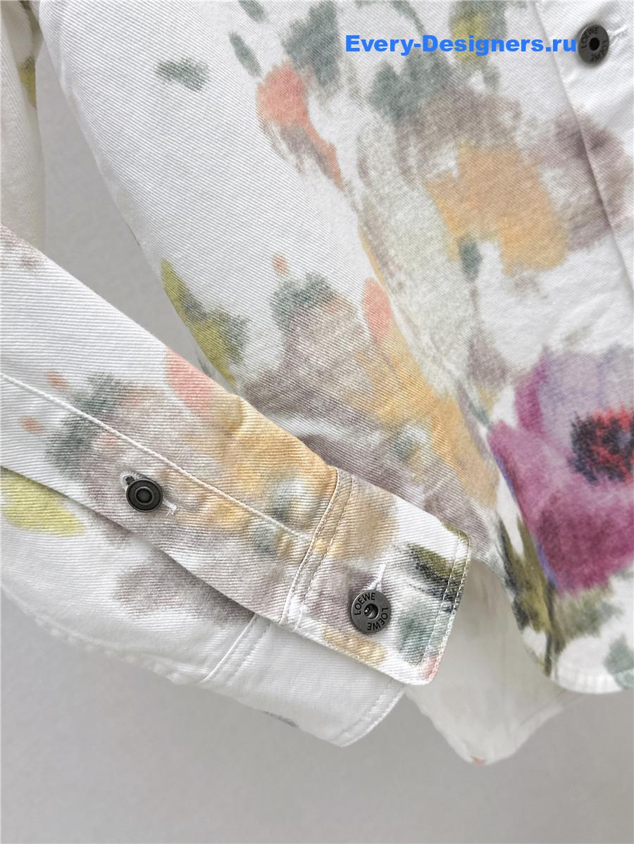 L0ew* x paula’s ibiza rose shirt