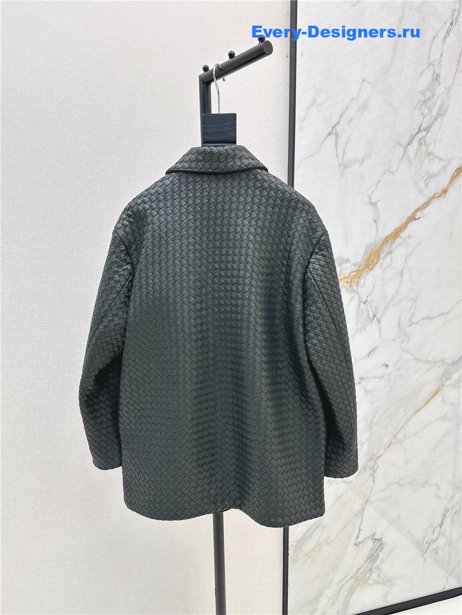 b0tt*ga Ven*ta intrecciato shirt jacket