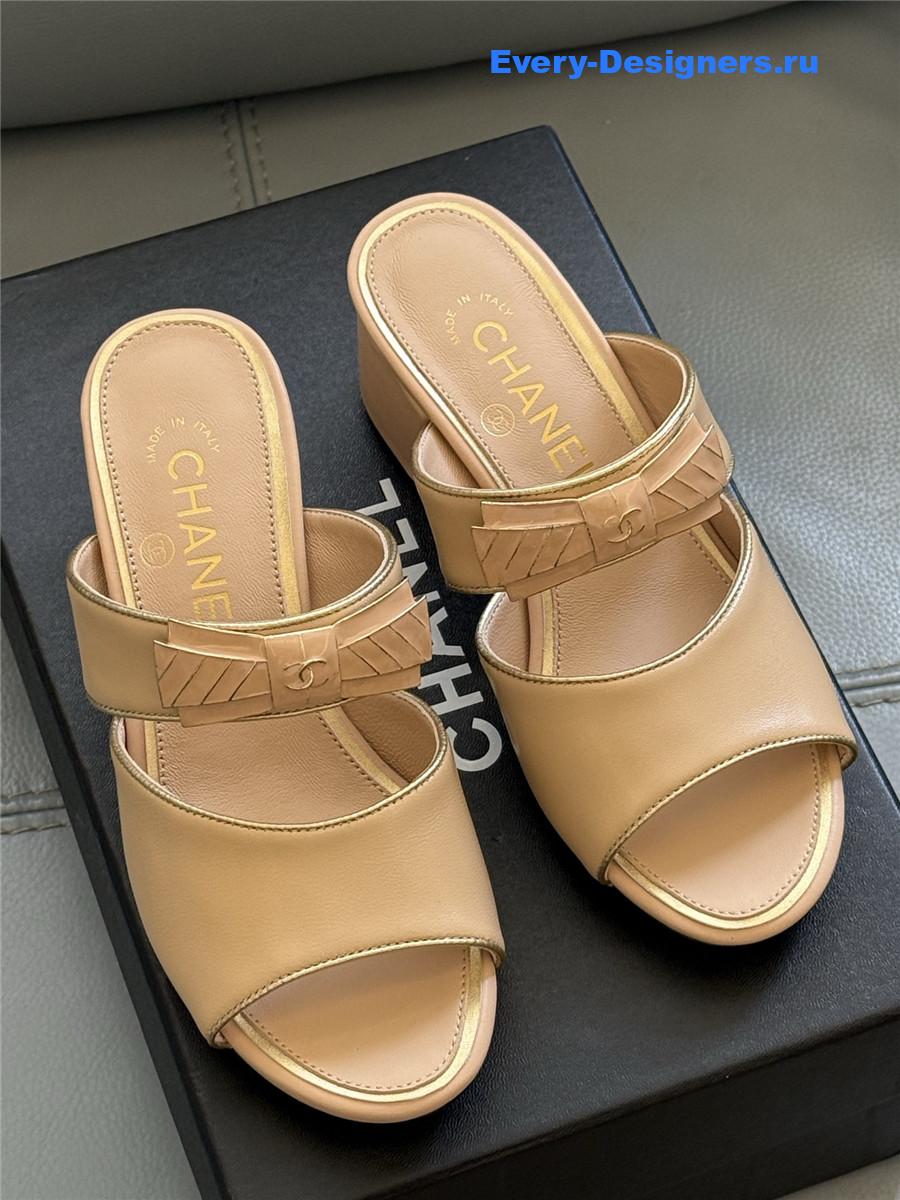 Ch**el bowknot sandals
