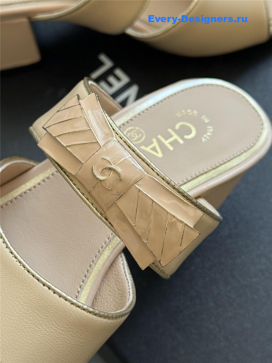 Ch**el bowknot sandals