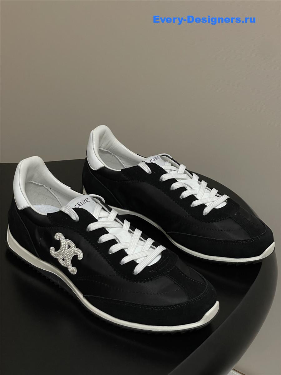 Ce1i*e black racer sneakers