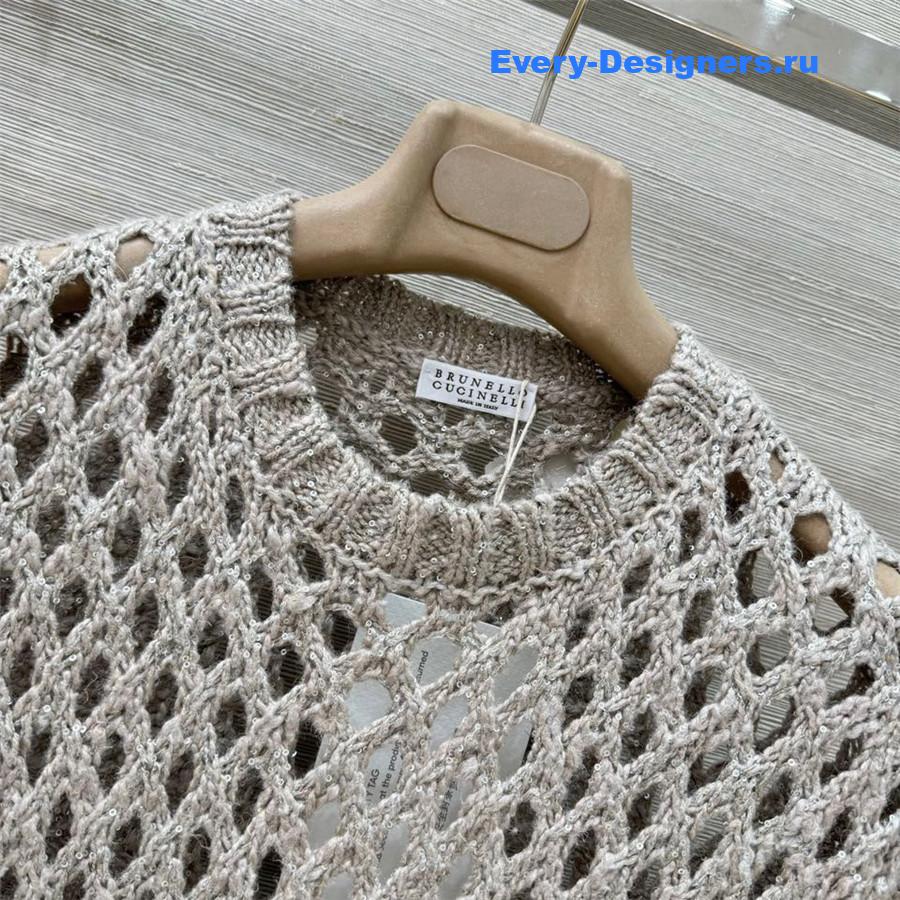 BC Dazzling Net Dress in Cool Beige