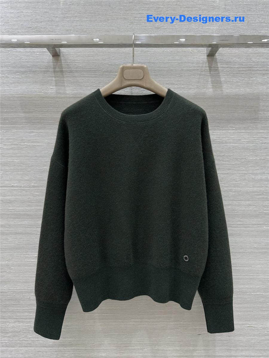 L0r0 P1ana green cashmere suit