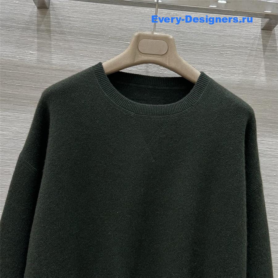 L0r0 P1ana green cashmere suit