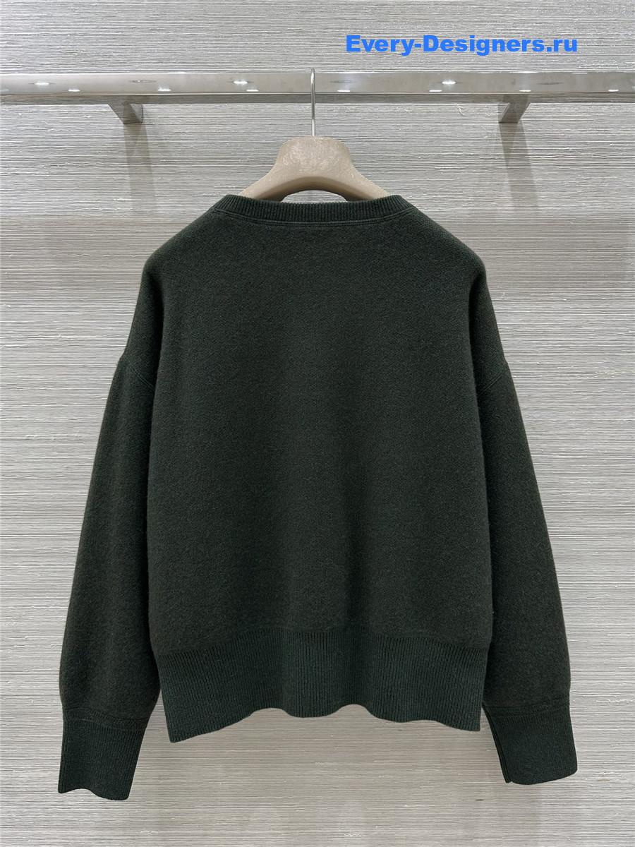 L0r0 P1ana green cashmere suit