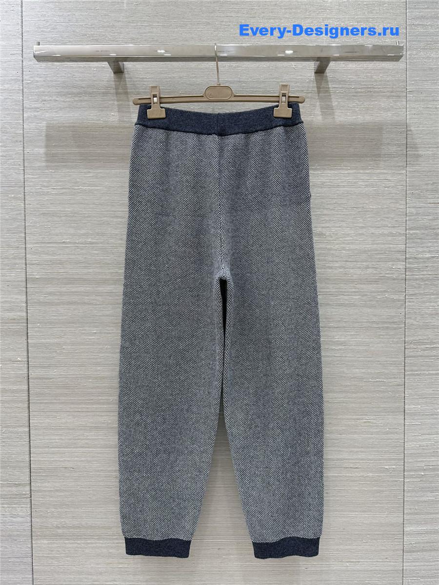 L0r0 P1ana grey cashmere hooded suit