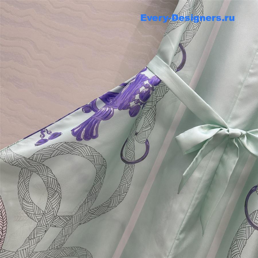 H**me5 cameo silk mini dress