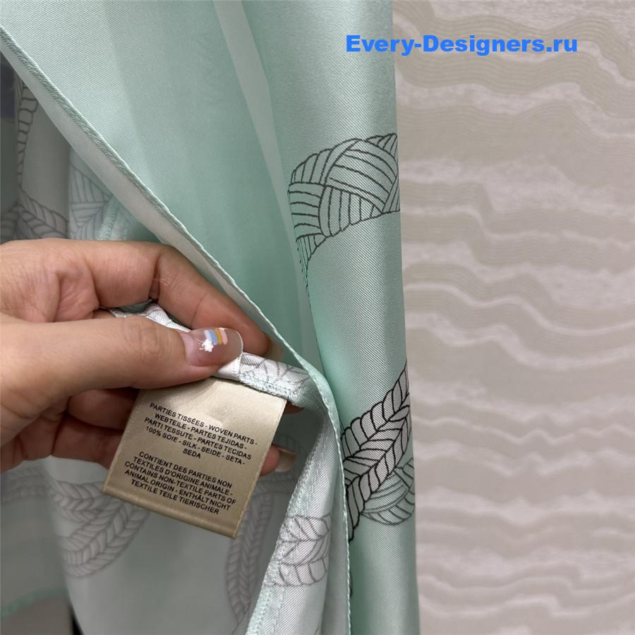 H**me5 cameo silk mini dress