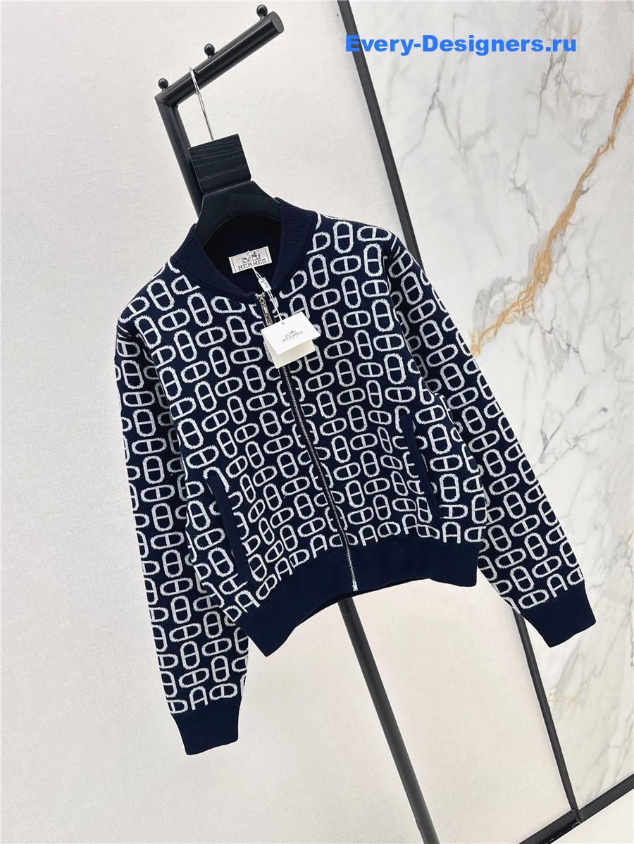 H**me5 printed baseball jacket