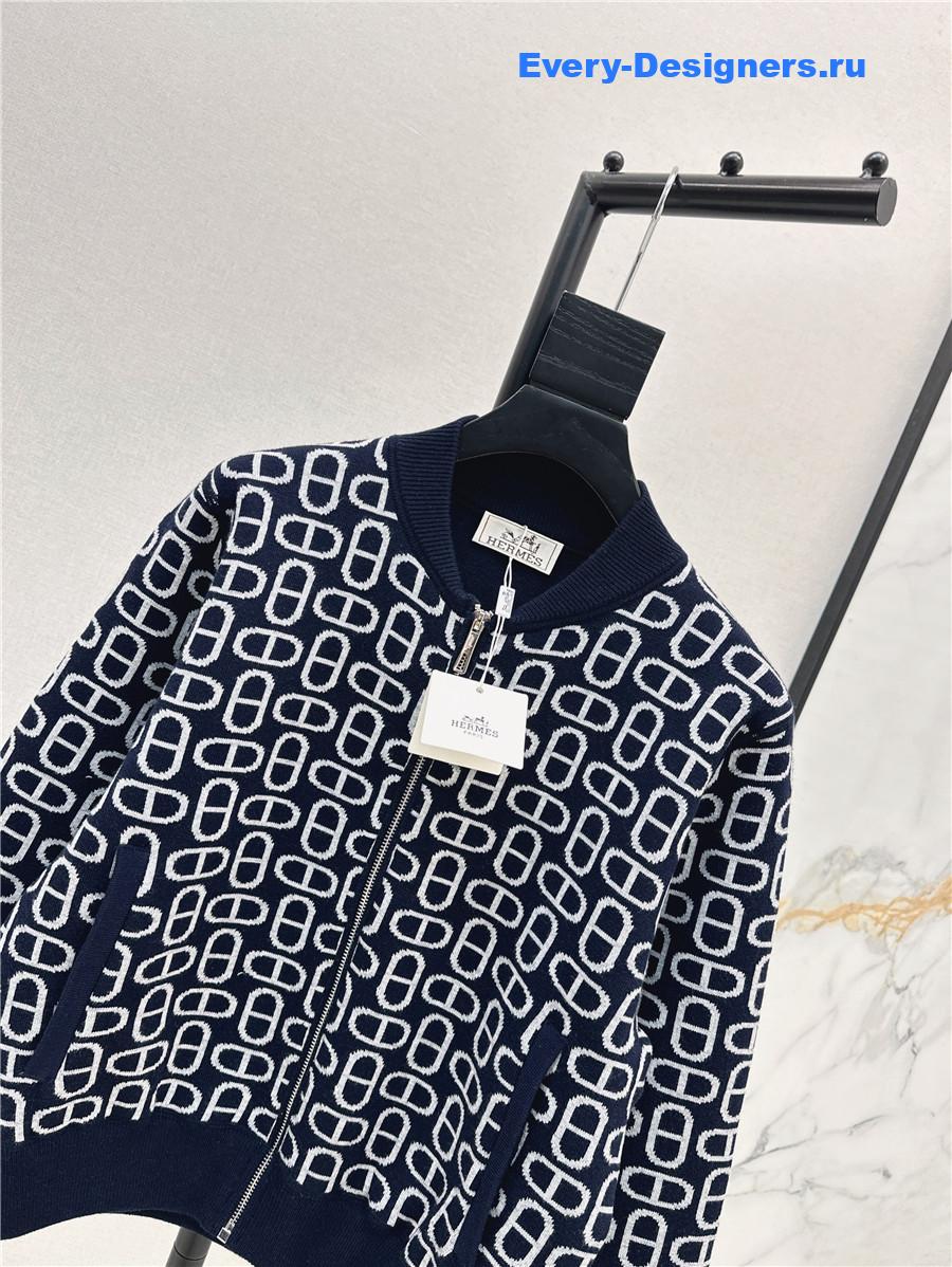 H**me5 printed baseball jacket