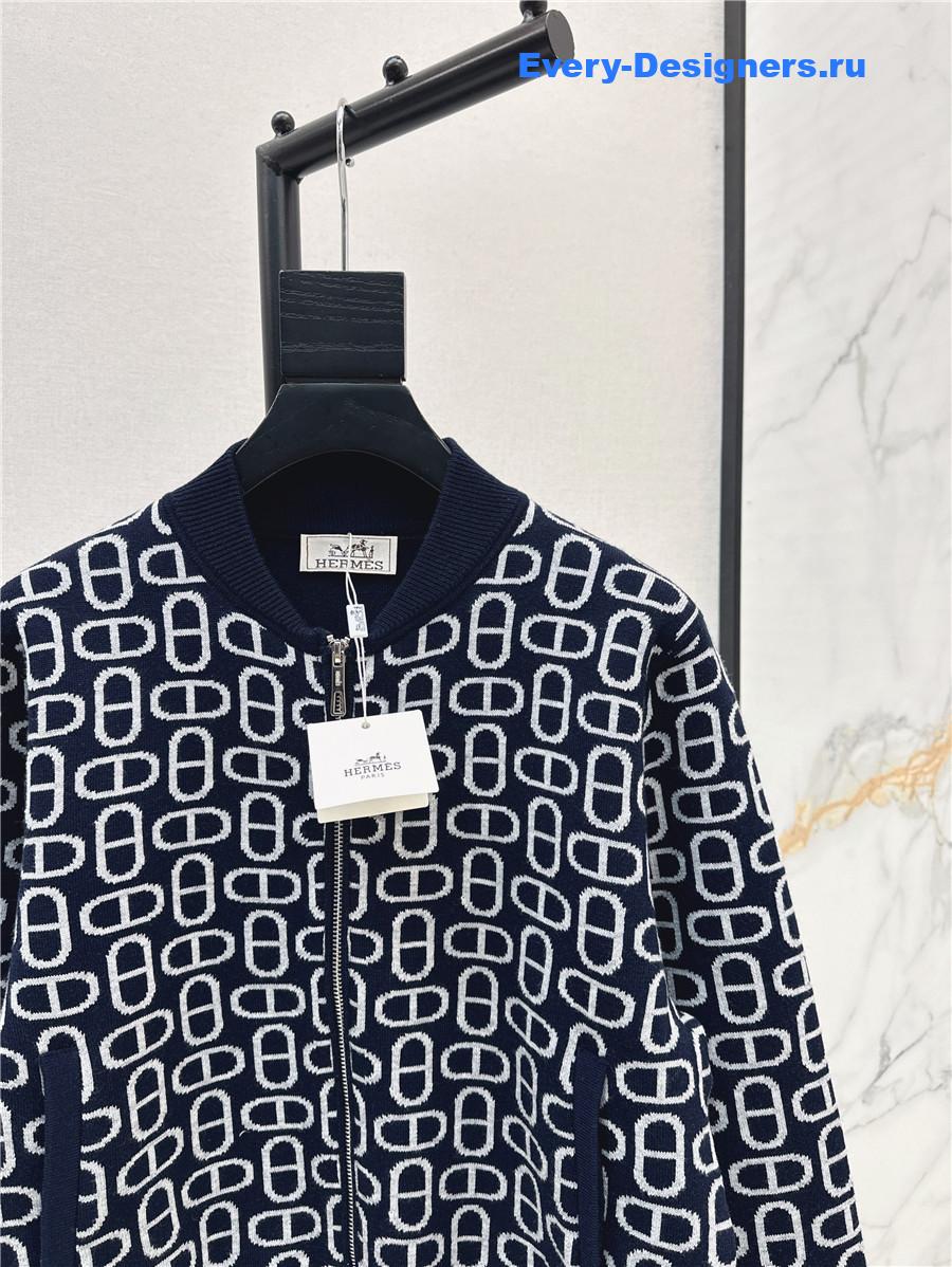 H**me5 printed baseball jacket