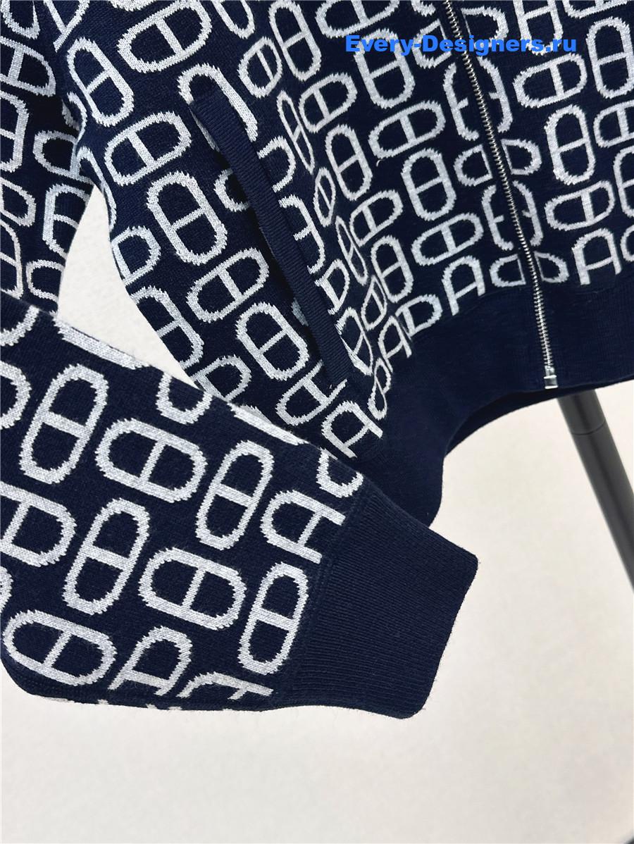 H**me5 printed baseball jacket