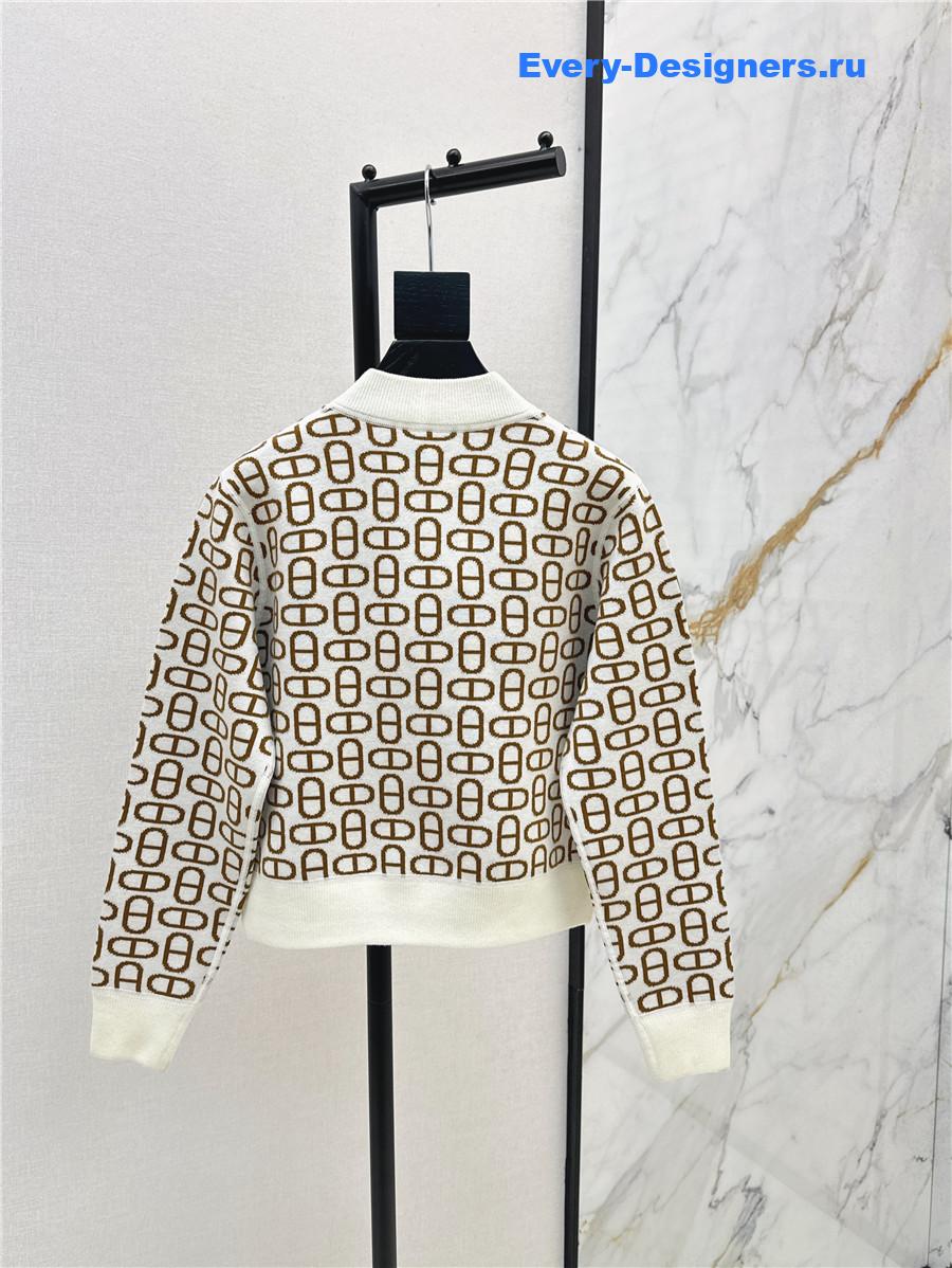 H**me5 white baseball jacket