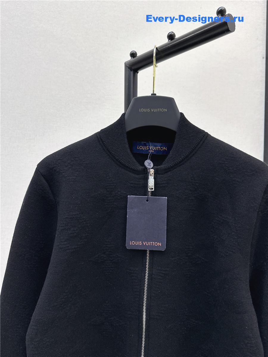 l0vis Vvtt0n black baseball jacket