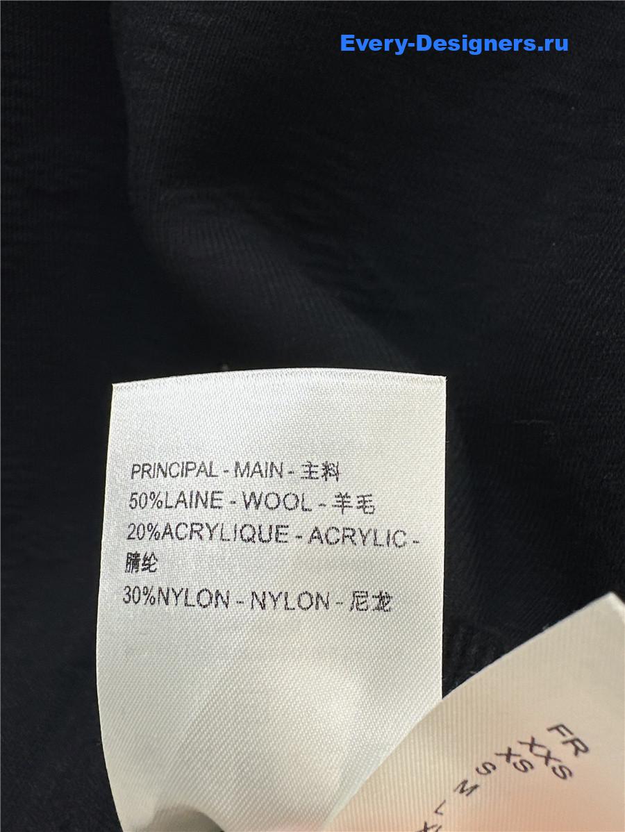 l0vis Vvtt0n black baseball jacket