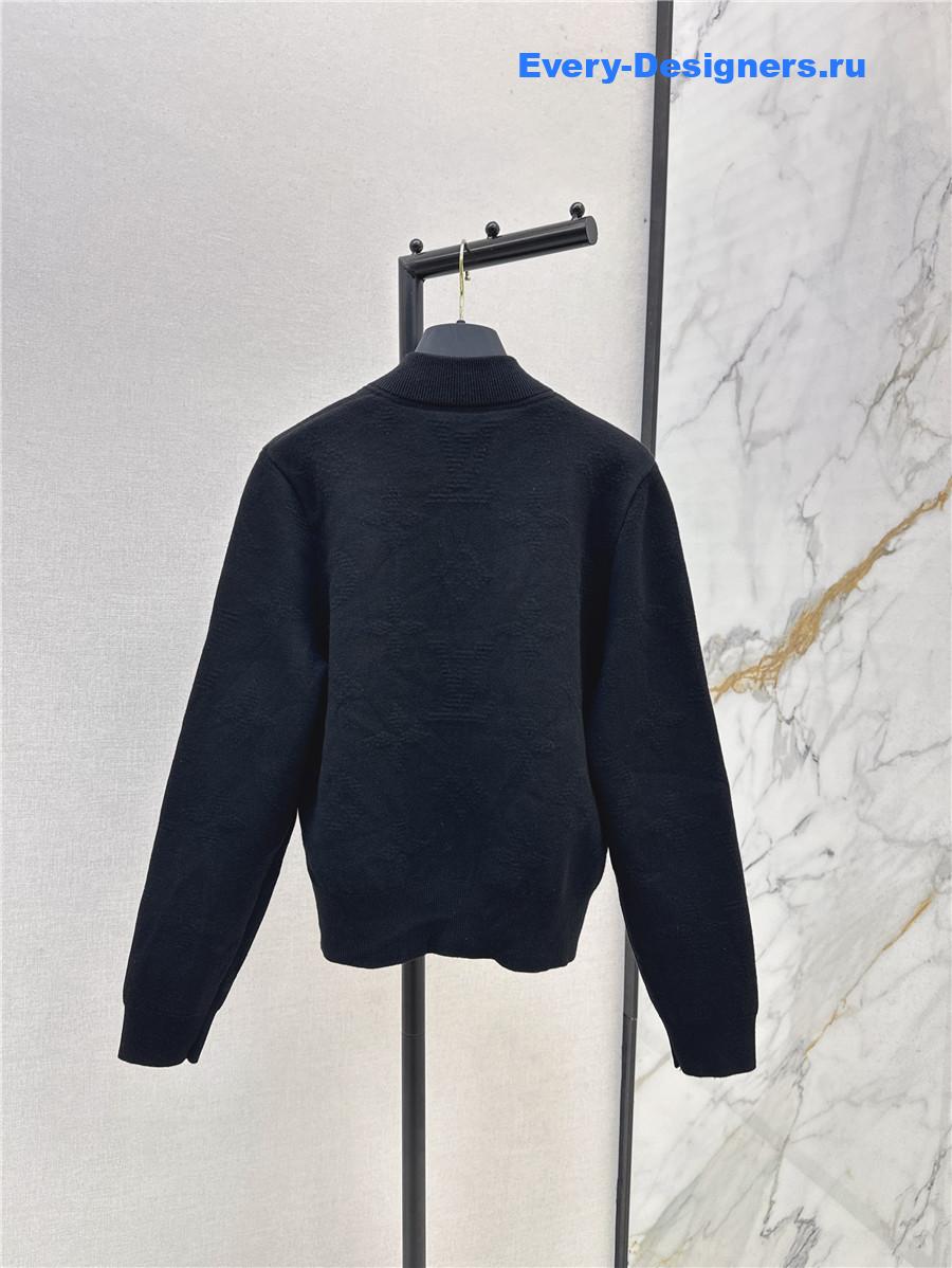 l0vis Vvtt0n black baseball jacket