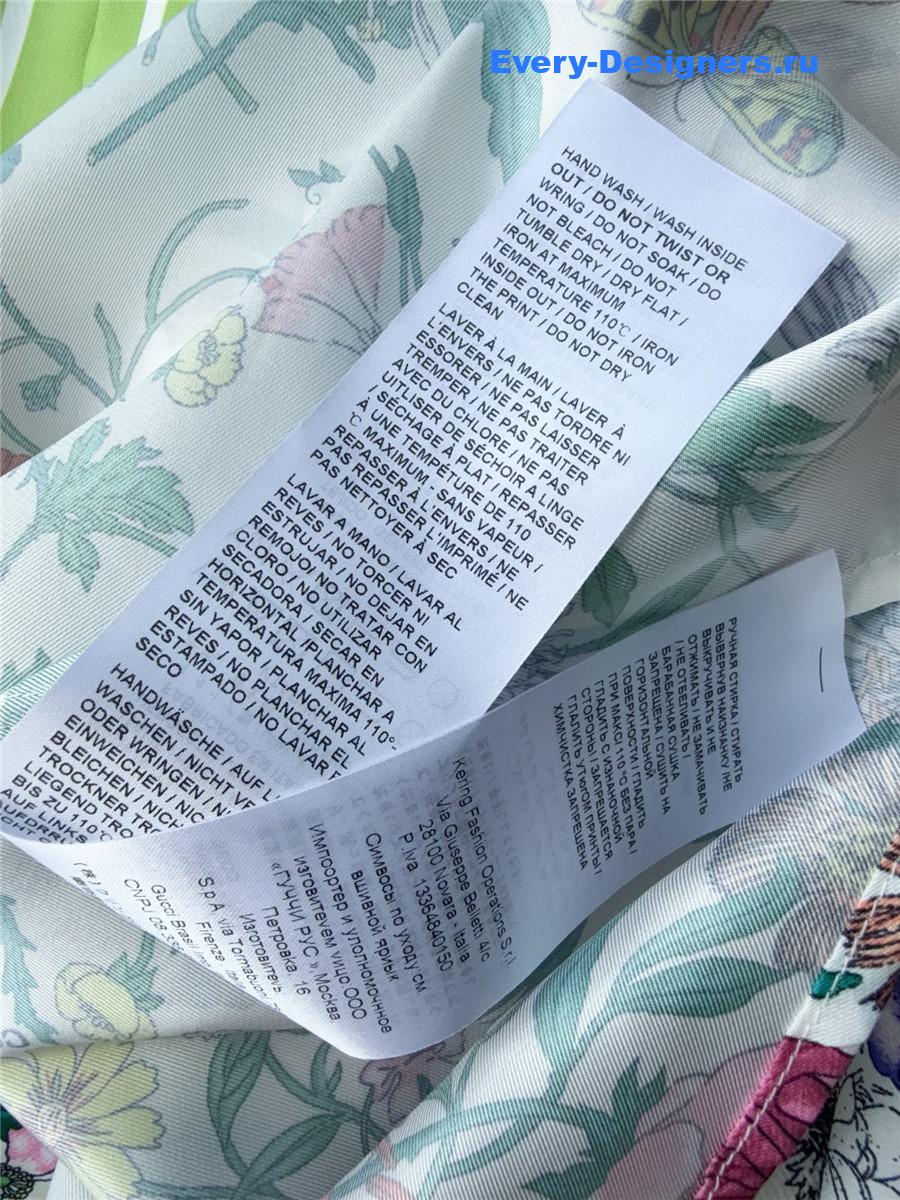 Gvc*1 printed silk shirt