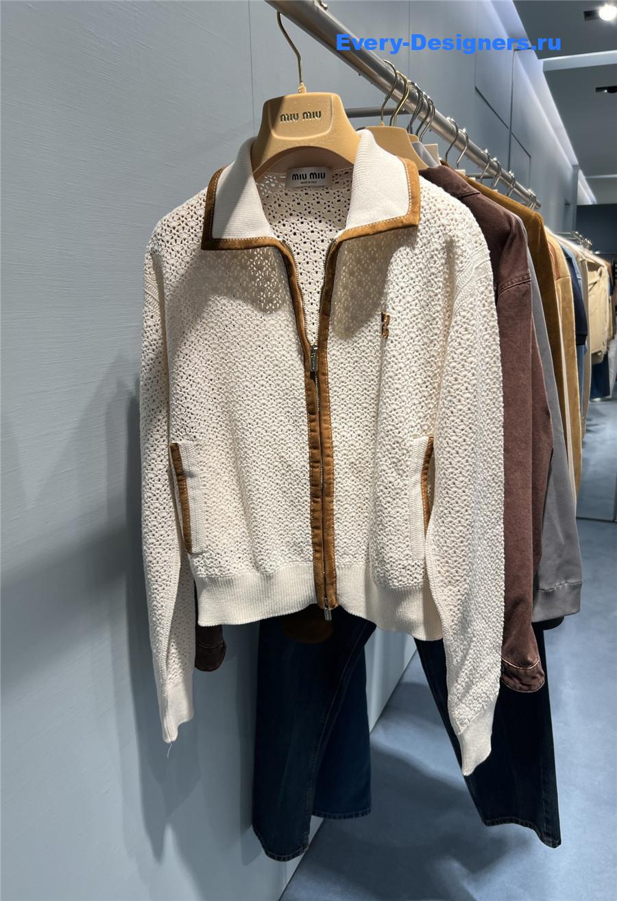 Miu Miu Crochet Cardigan