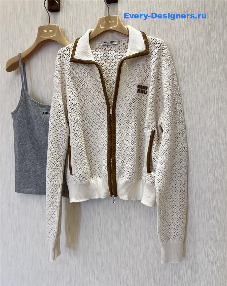 Miu Miu Crochet Cardigan