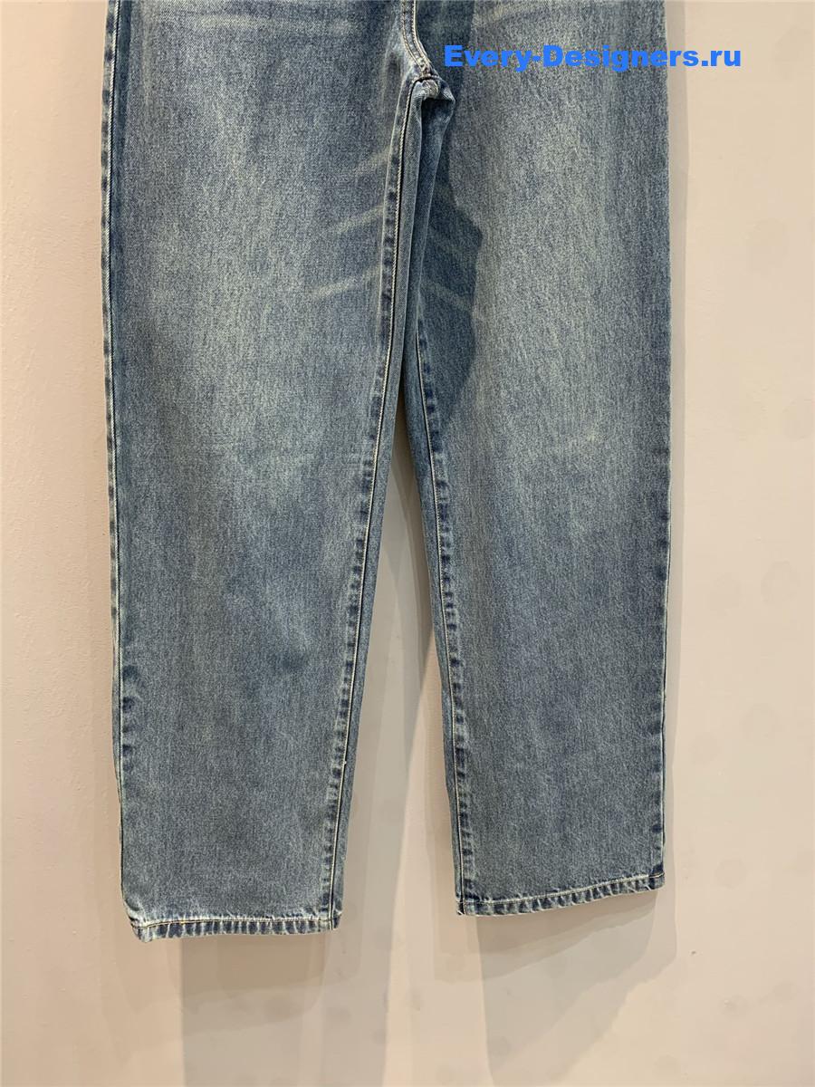 Pra*a blue wide leg jeans