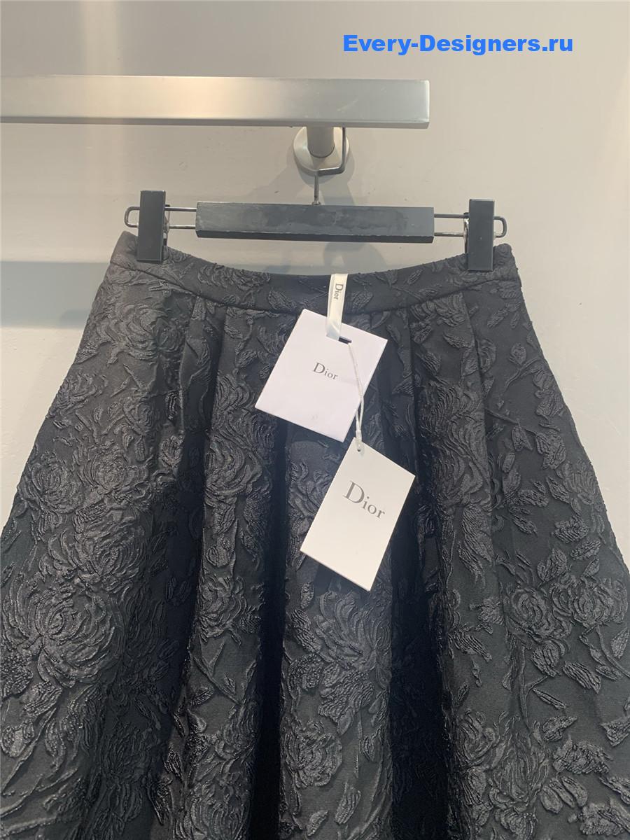 D10r vintage pleated maxi skirt