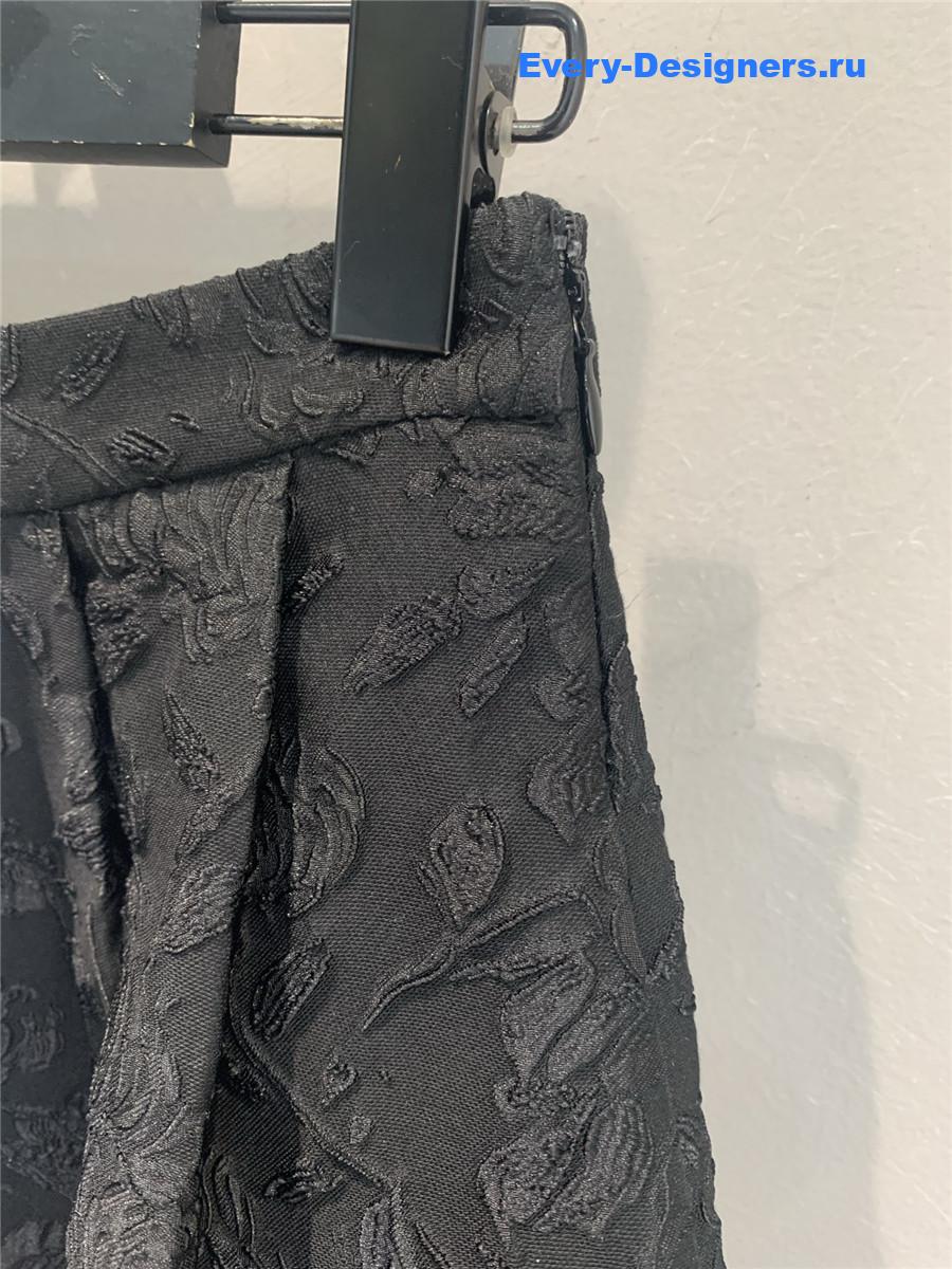 D10r vintage pleated maxi skirt