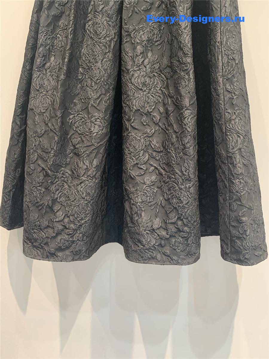 D10r vintage pleated maxi skirt