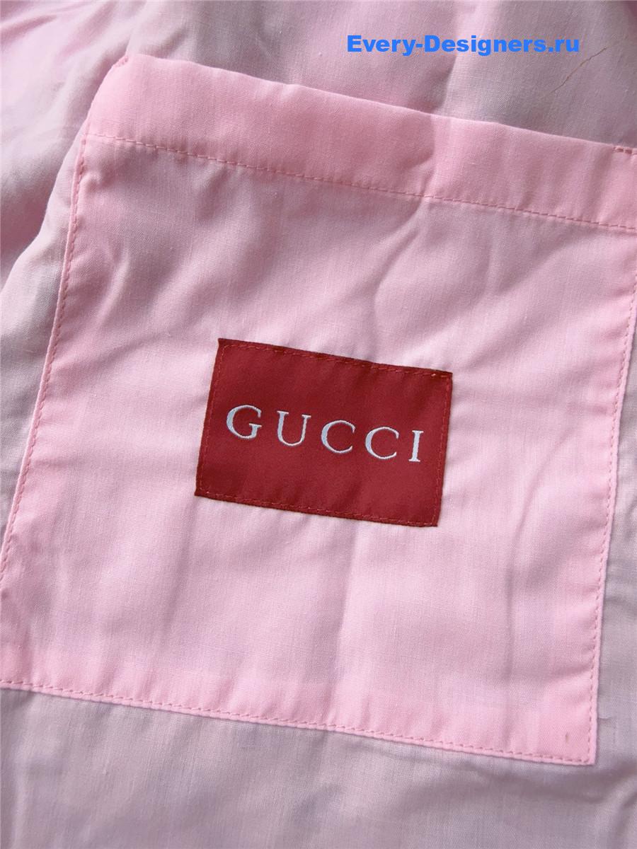 Gvc*1 embroidered canvas jacket