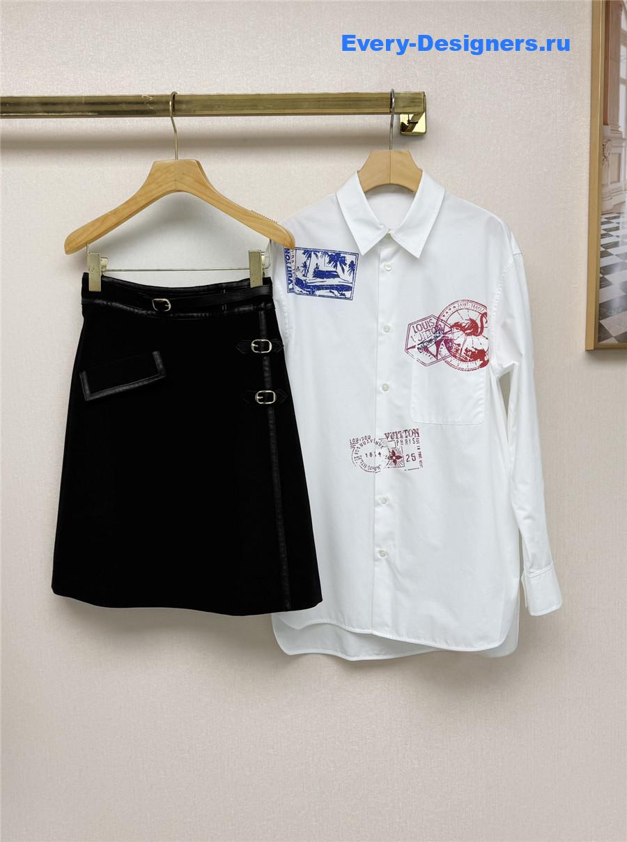 l0vis Vvtt0n travel stamp shirt