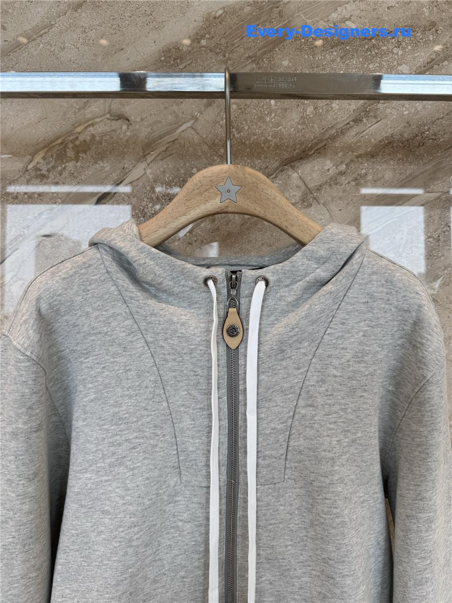 l0vis Vvtt0n leather accent hoodie sets