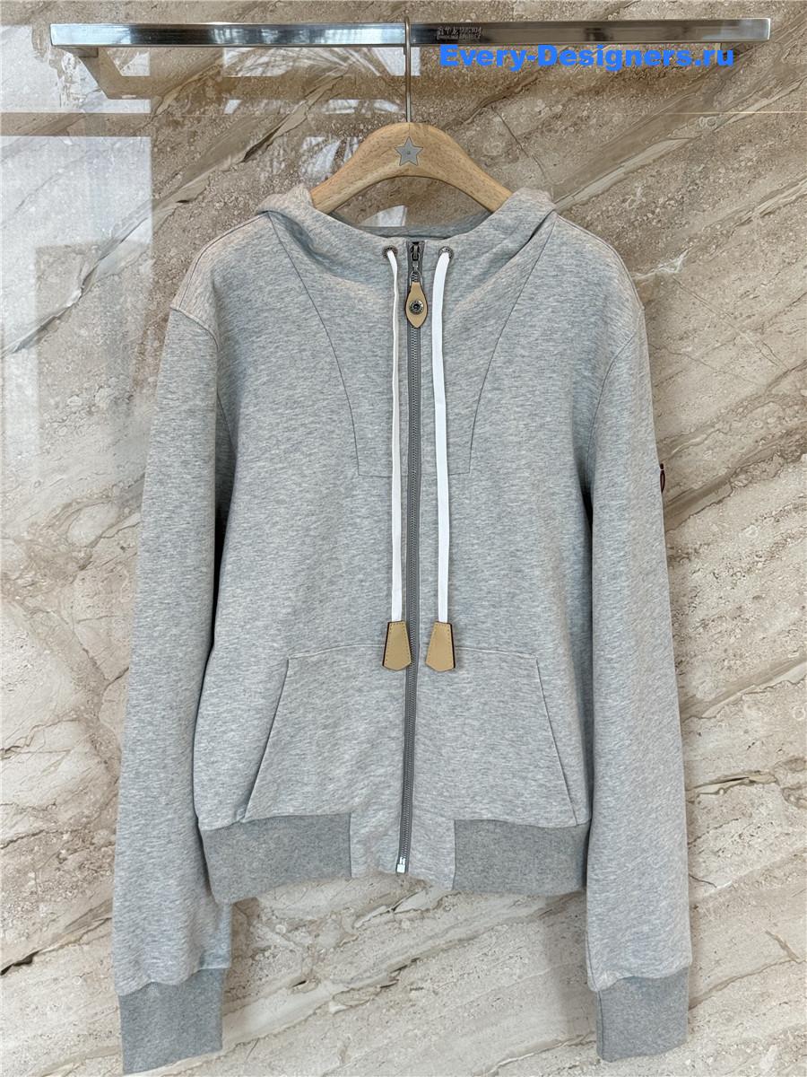 l0vis Vvtt0n leather accent hoodie sets