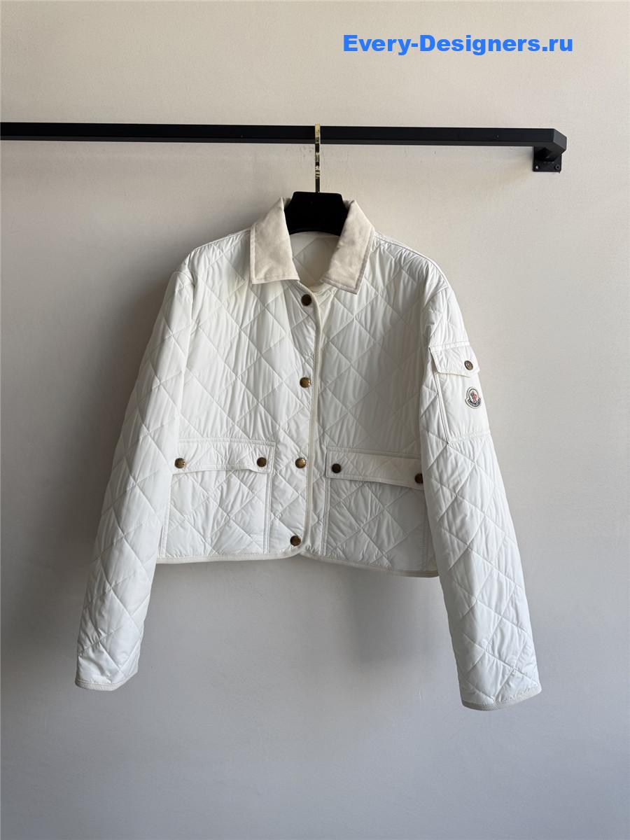 moncler D1am0nd-quilted padded chitre shirt jacket