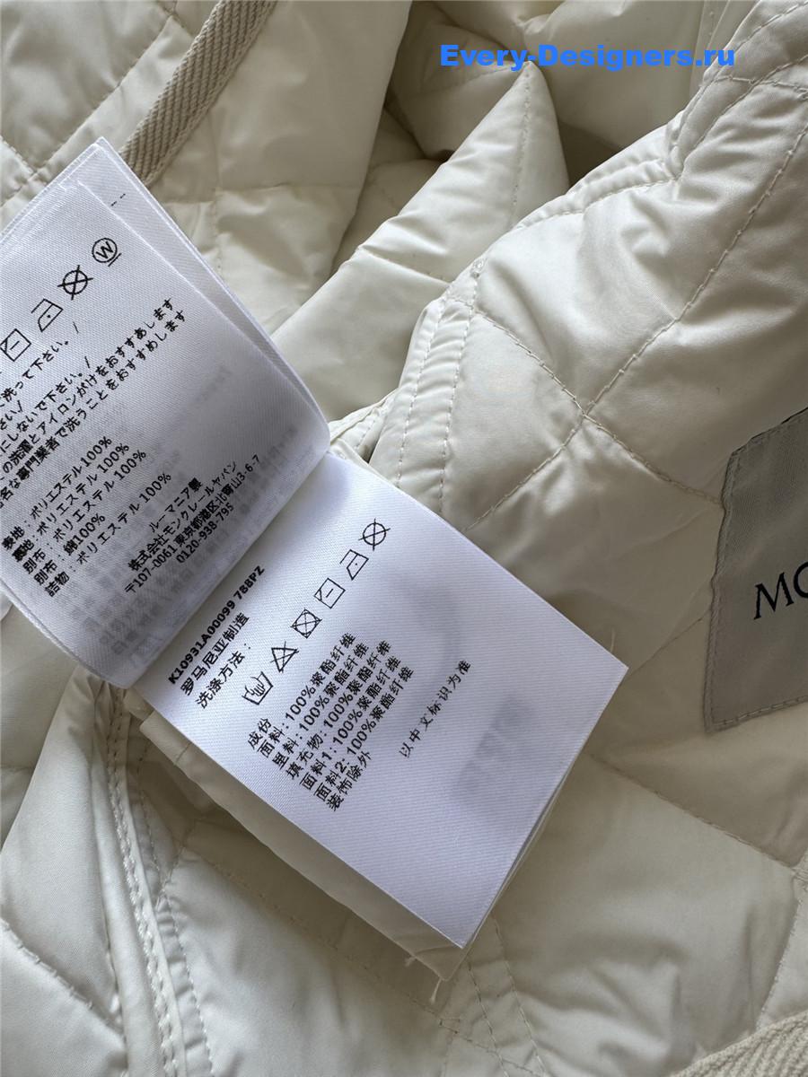 moncler D1am0nd-quilted padded chitre shirt jacket