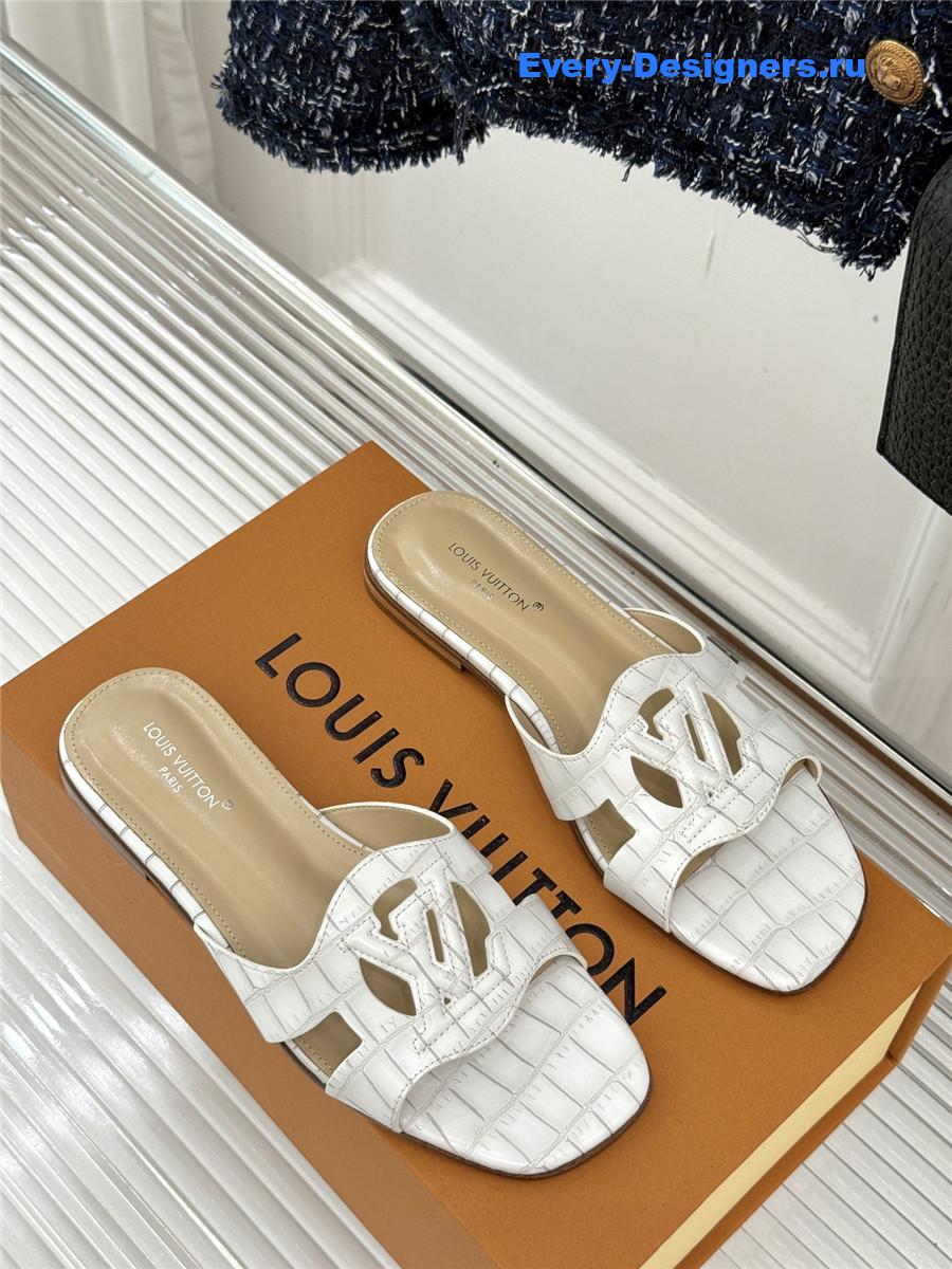 l0vis Vvtt0n lv isola white mules