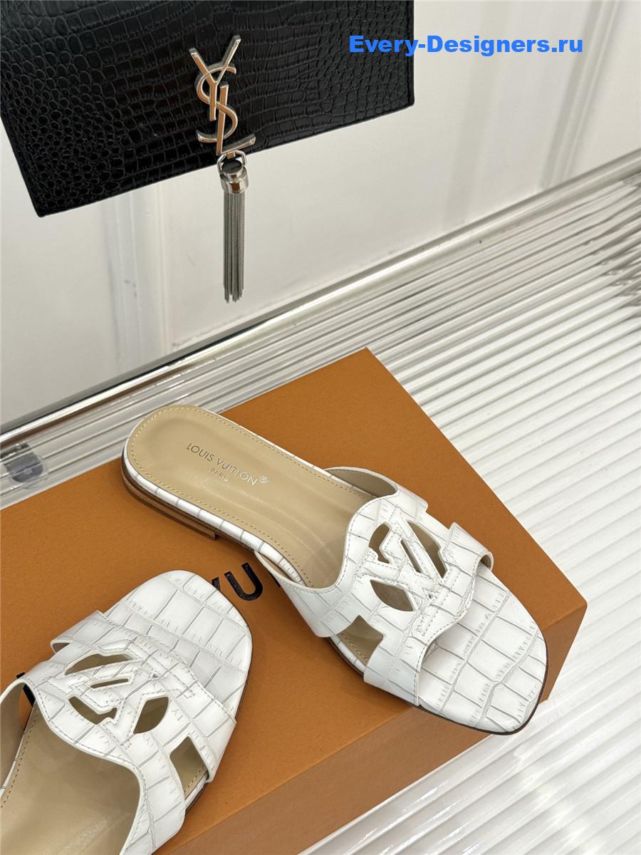 l0vis Vvtt0n lv isola white mules