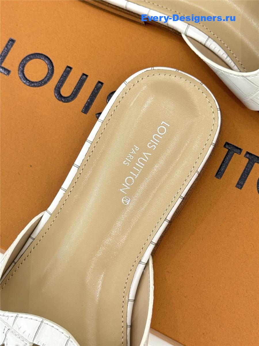 l0vis Vvtt0n lv isola white mules