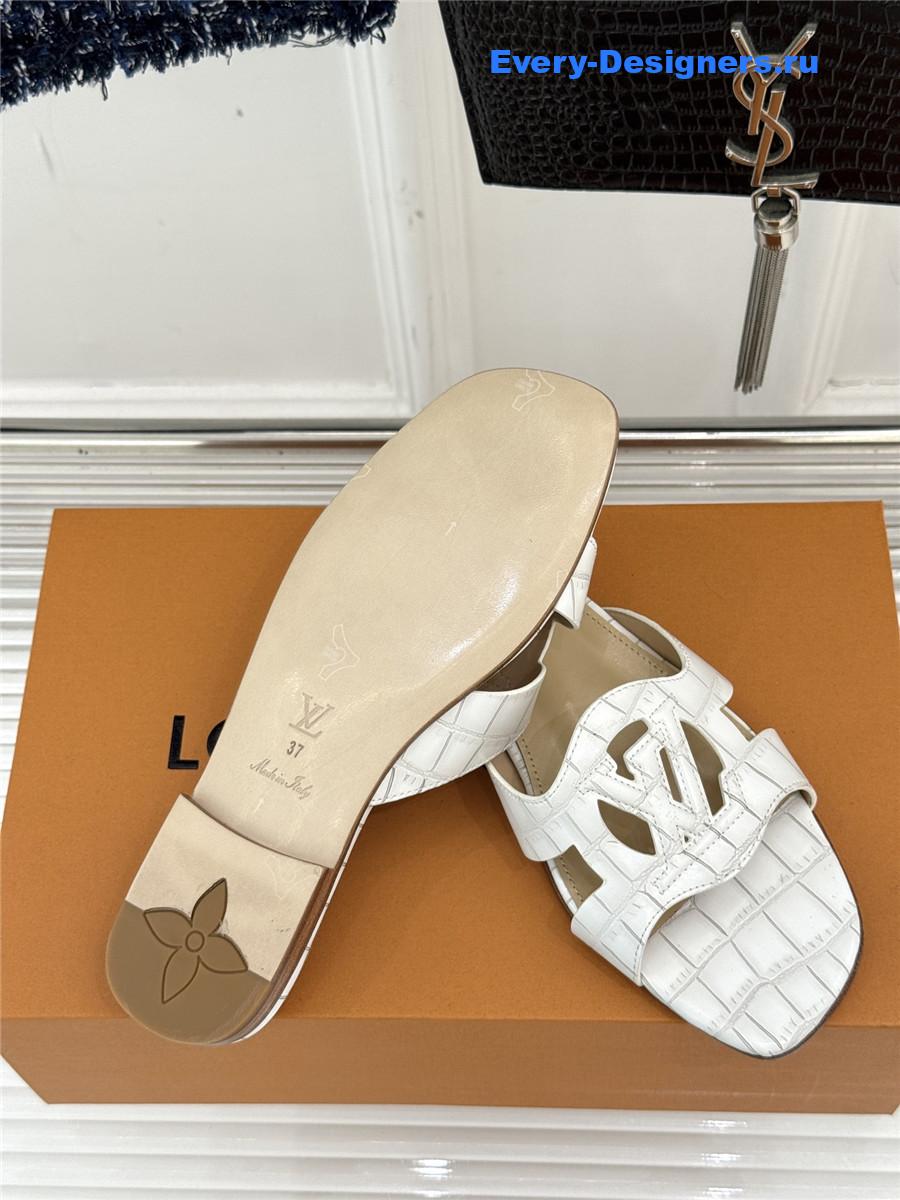 l0vis Vvtt0n lv isola white mules