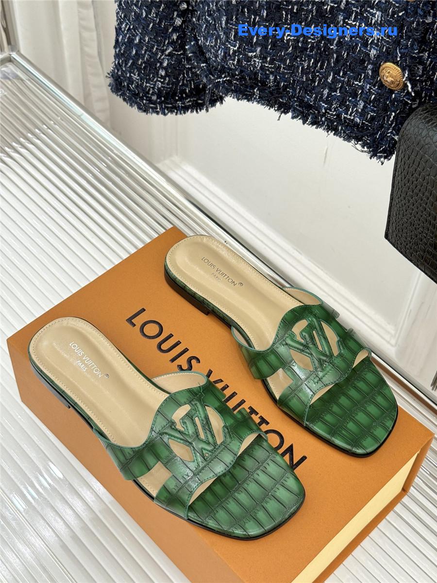 l0vis Vvtt0n lv isola green mules