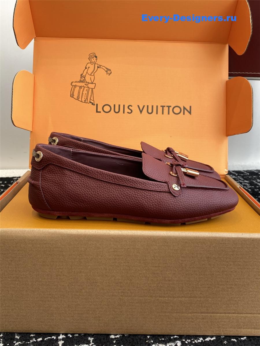 l0vis Vvtt0n gloria burgundy loafers