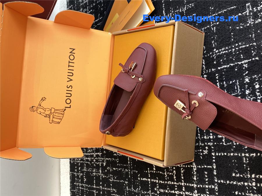 l0vis Vvtt0n gloria burgundy loafers