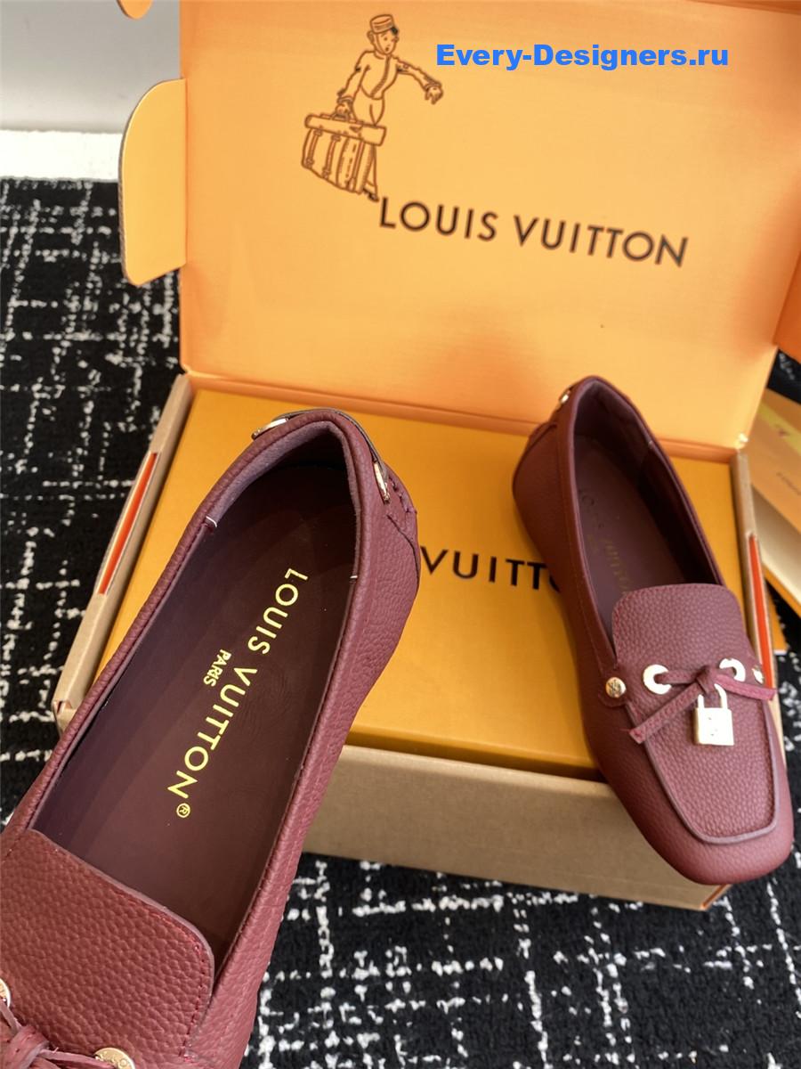 l0vis Vvtt0n gloria burgundy loafers