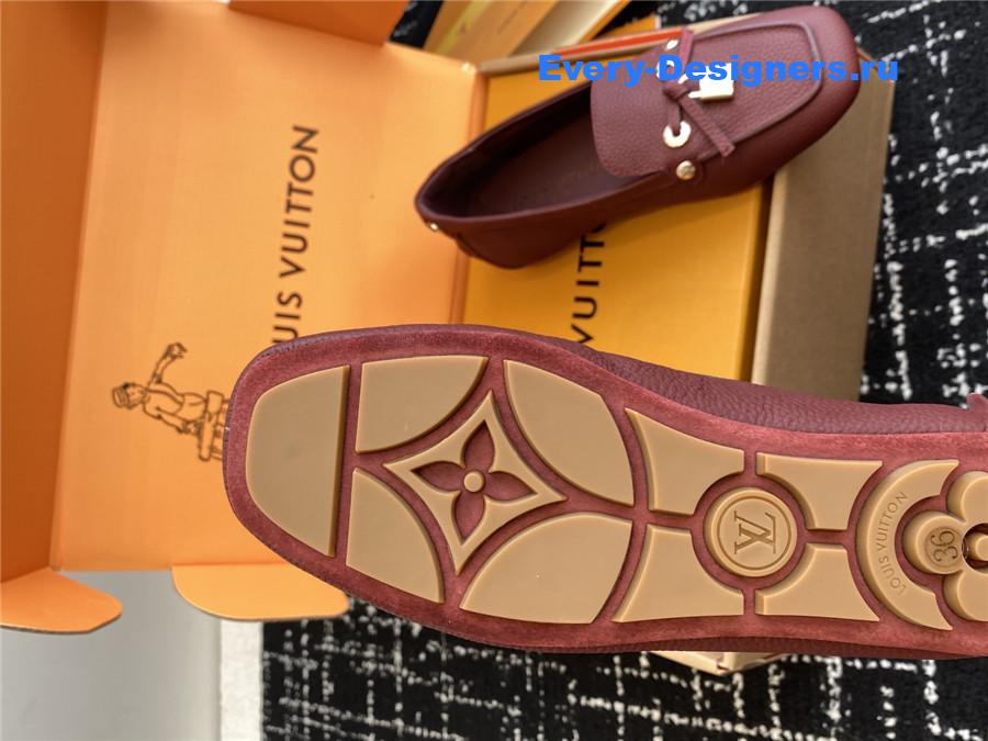 l0vis Vvtt0n gloria burgundy loafers