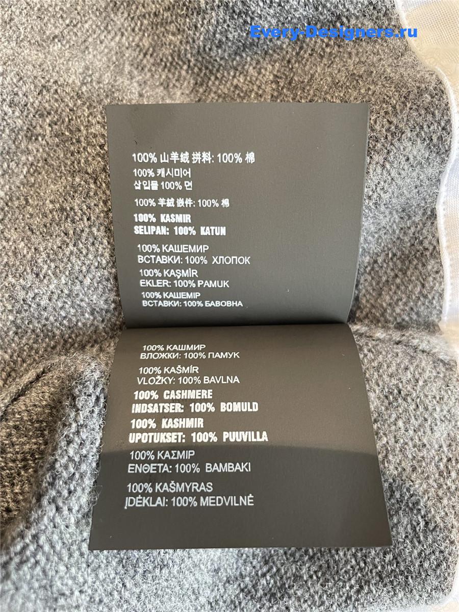 Miu Miu Logo Emboidery Sweater In Grey