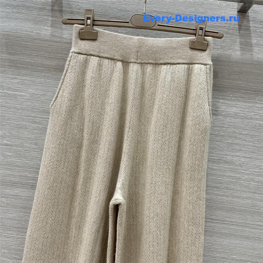 L0r0 P1ana zip beige cashmere suit