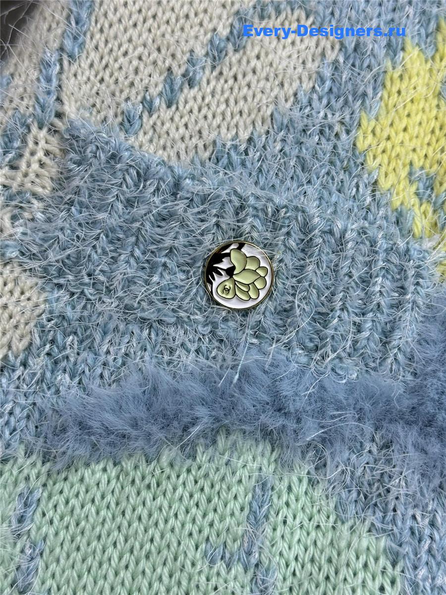 Ch**el colorful macaron skirt