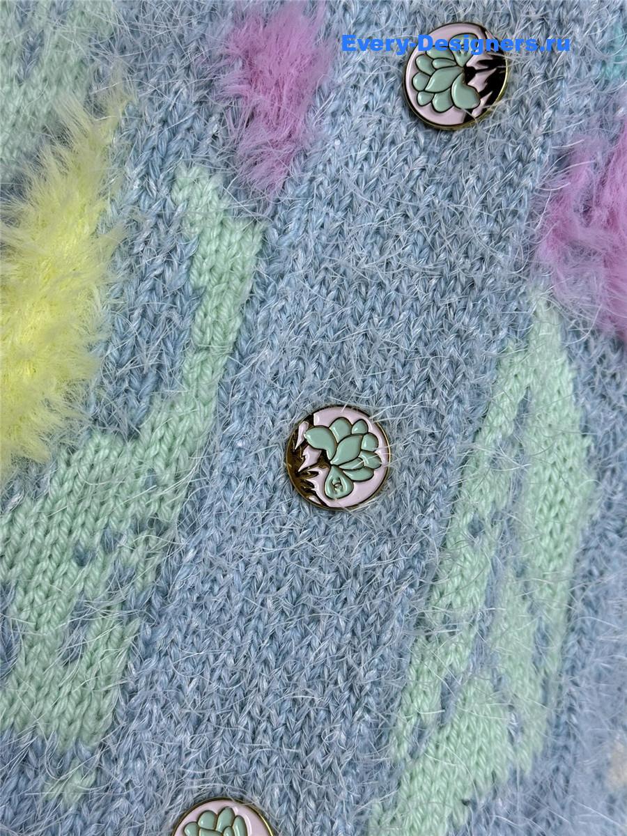 Ch**el feather cardigan