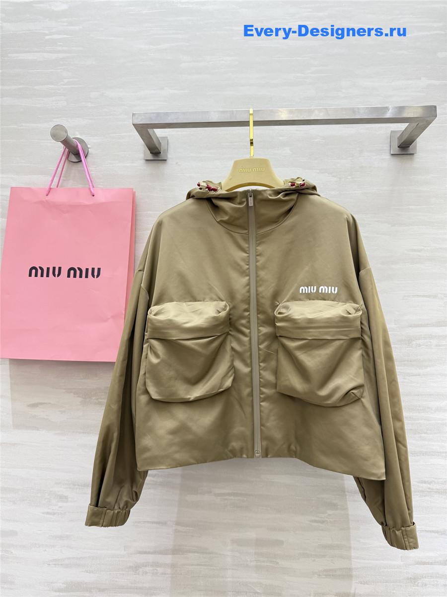 Miu Miu Technical Blouson Jacket