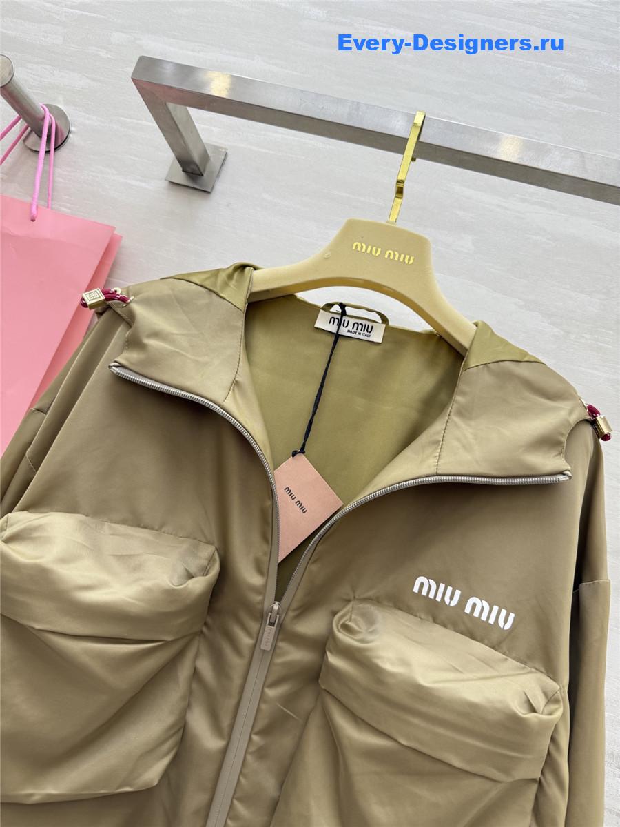 Miu Miu Technical Blouson Jacket